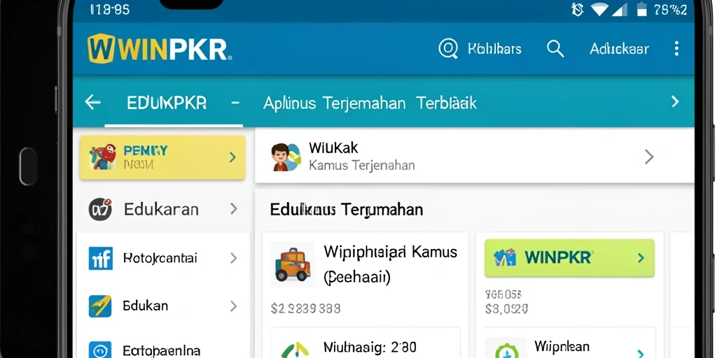 Tampilan antarmuka aplikasi WINPKR yang intuitif dan praktis.