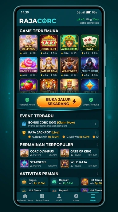 Link Alternatif Keamanan untuk Rajacorc di Android